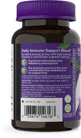 <{%360IMAGE2_14616%}>Nature's Way® | Sambucus Elderberry Zero Sugar Immune Gummy - left side of pack