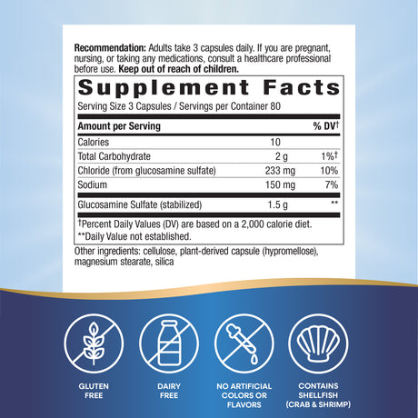 <{%MAIN4_01787%}>Nature's Way® | GS-500 Glucosamine Sulfate