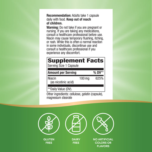 <{%MAIN4_40470%}>Nature's Way® | Niacin Vitamin B3