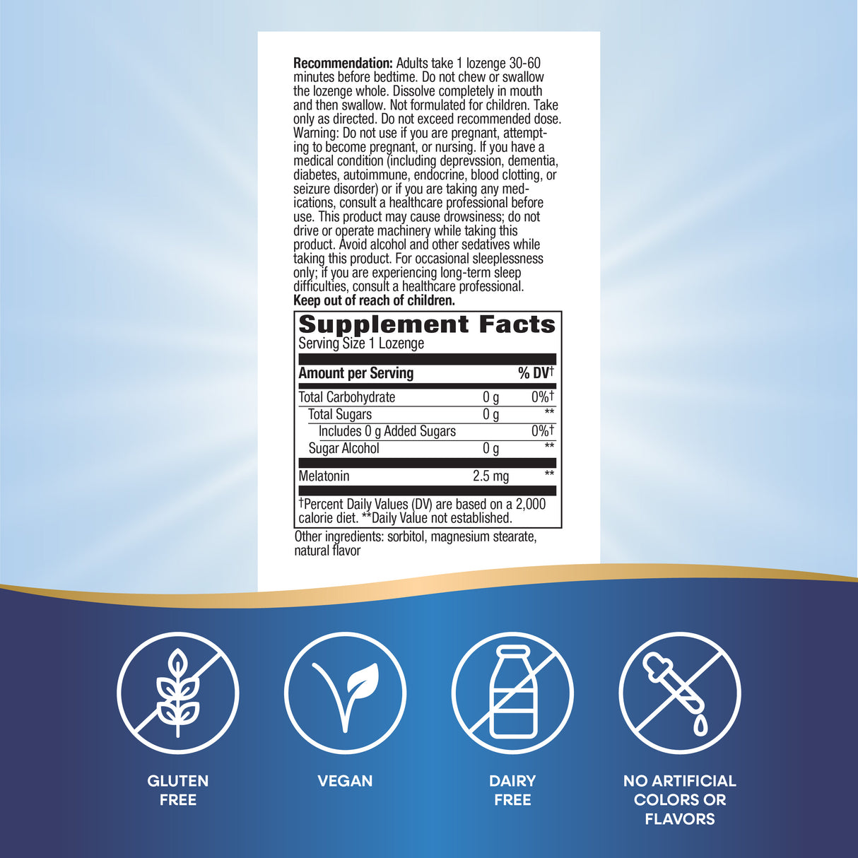 <{%MAIN4_49111%}>Nature's Way® | Melatonin Lozenge