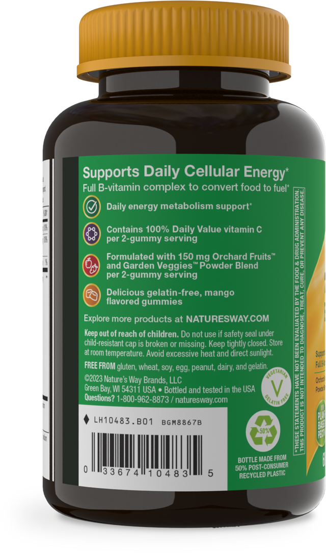 <{%360IMAGE2_10483%}>Nature's Way® | Alive! B-Complex Gummies - left side of pack
