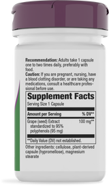 <{%360IMAGE5_14320%}>Nature's Way® | Grape Seed Standardized Extract - right side of pack