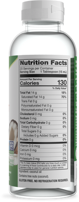 <{%360IMAGE1_15857%}>Nature's Way® | Liquid Coconut Oil - right side of pack
