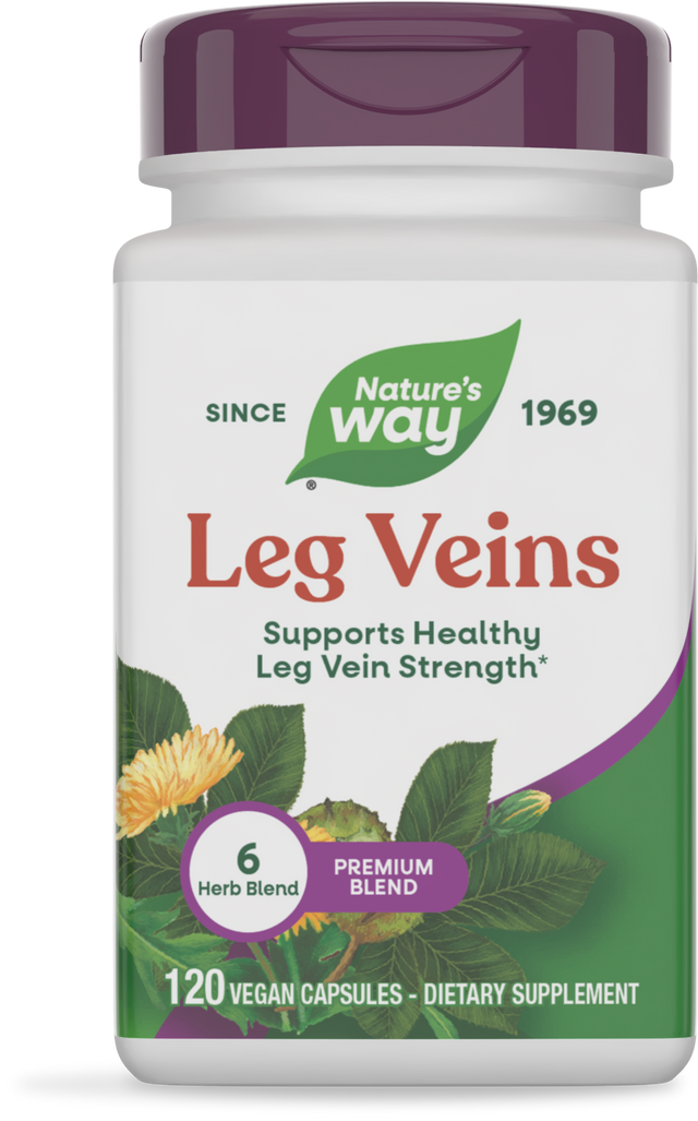<{%PRIMARY_15335%}>Nature's Way® | Leg Veins Premium Blend, 120 capsules