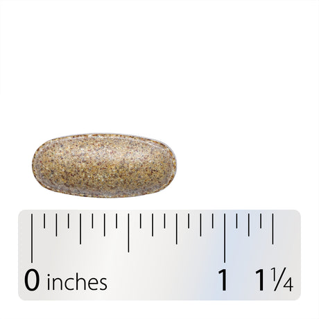 <{%360IMAGE7_13663%}>Nature's Way® | Alive! Women's Complete Multivitamin - Tablet and ruler