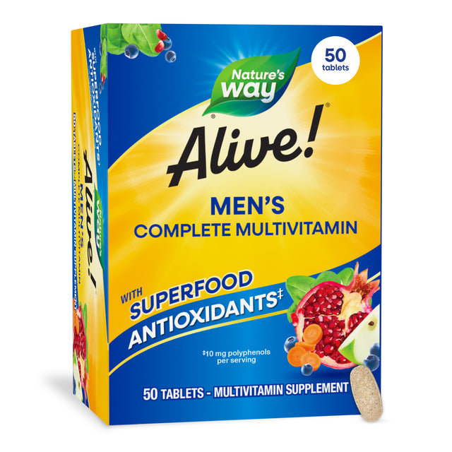 <{%MAIN14_13660%}>Nature's Way® | Alive! Men's Complete Multivitamin