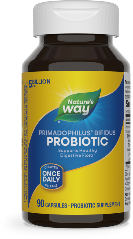<{%PRIMARY_6860%}>Nature's Way® | Primadophilus Bifidus Probiotic, 90 capsules