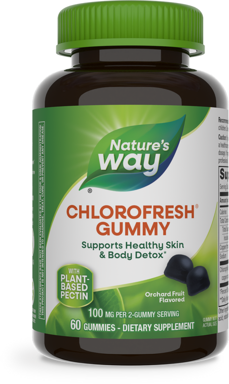 <{%PRIMARY_14260%}>Nature's Way® | Chlorofresh Gummies, 60 gummies, Fruit