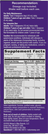<{%360IMAGE5_15333%}>Nature's Way® | Sambucus Immune Elderberry Syrup - right side of pack