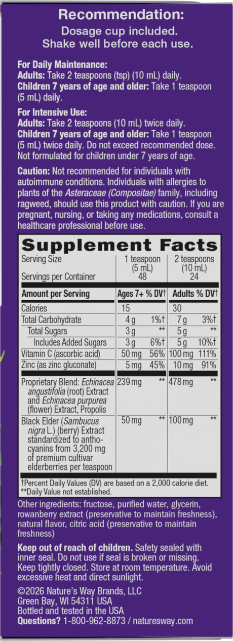 <{%360IMAGE5_15333%}>Nature's Way® | Sambucus Immune Elderberry Syrup - right side of pack