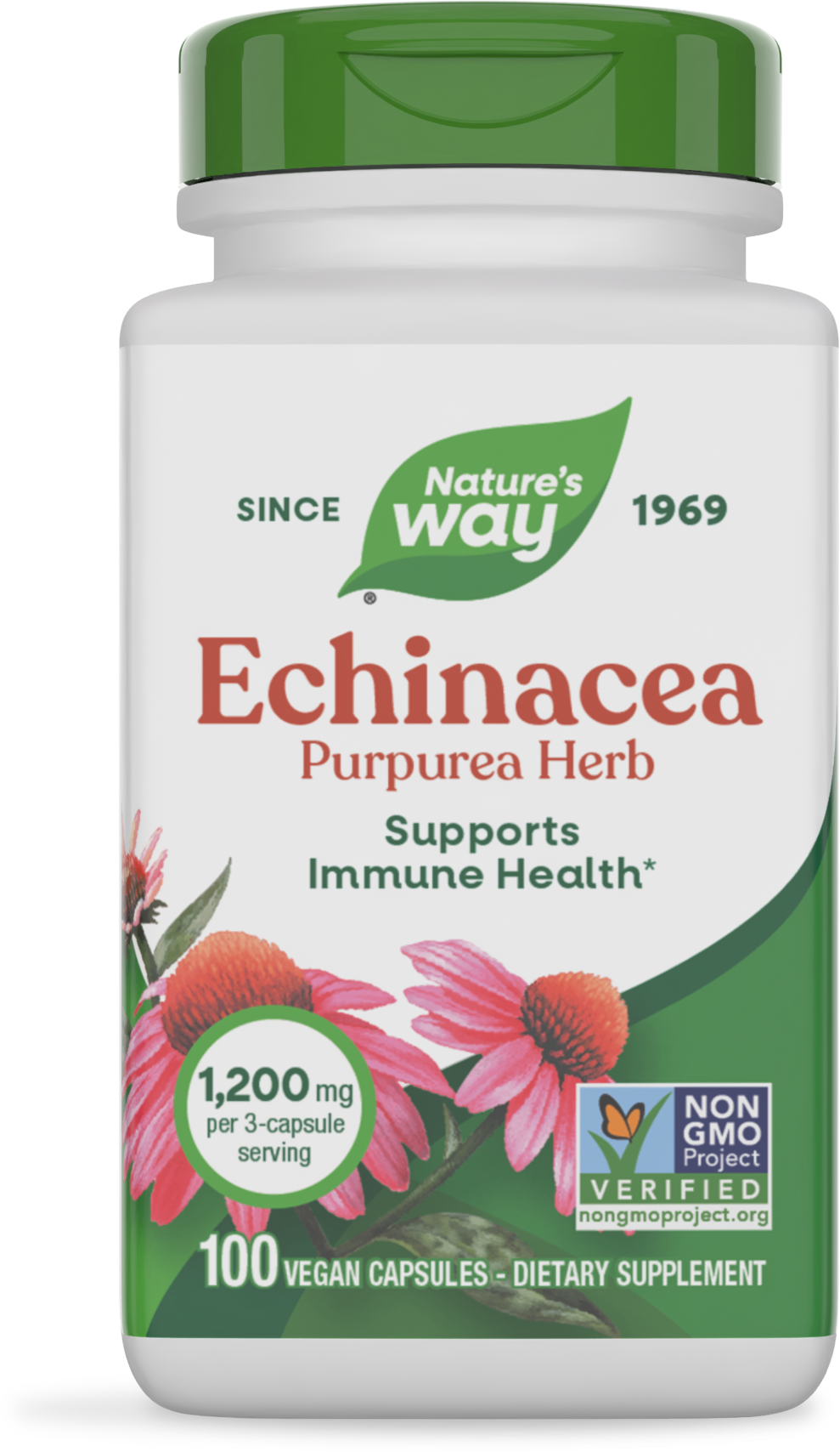 <{%PRIMARY_12400%}>Nature's Way® | Echinacea, 100 capsules