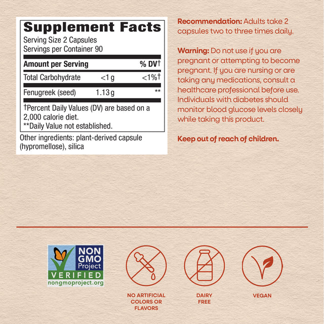 <{%MAIN11_14610%}>Nature's Way® | Fenugreek Seed