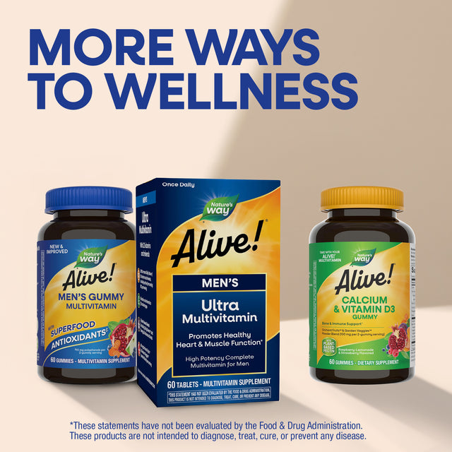 <{%MAIN5_14066%}>Nature's Way® | Alive! Men's Gummy Multivitamin