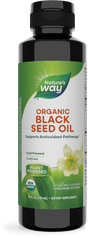 <{%PRIMARY_12322%}>Nature's Way® | Organic Black Seed Oil, 8 fl oz (235 ml)
