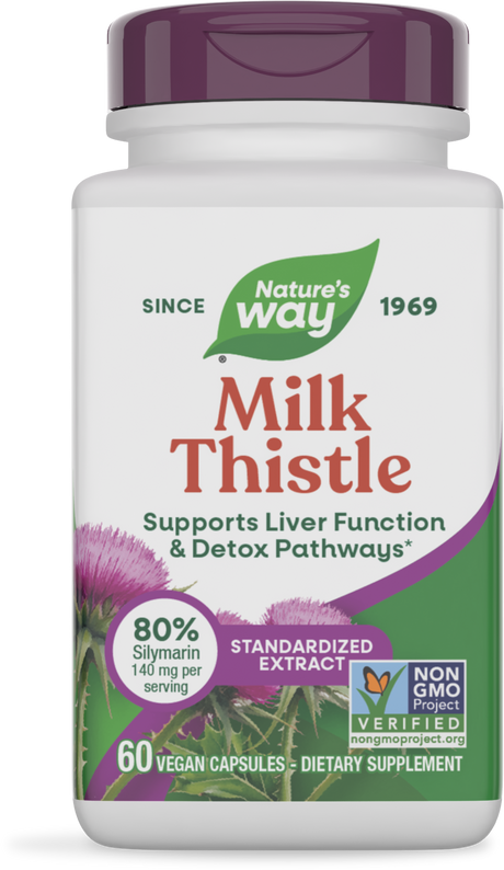 <{%PRIMARY_62400%}>Nature's Way® | Milk Thistle, 60 capsules