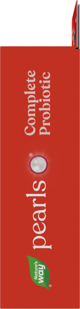 <{%360IMAGE6_04369%}>Nature's Way® | Pearls Complete Probiotic - right side of pack