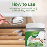 <{%DETAIL2_15673%}>Nature's Way® | Organic Extra Virgin Coconut Oil - product recommendations