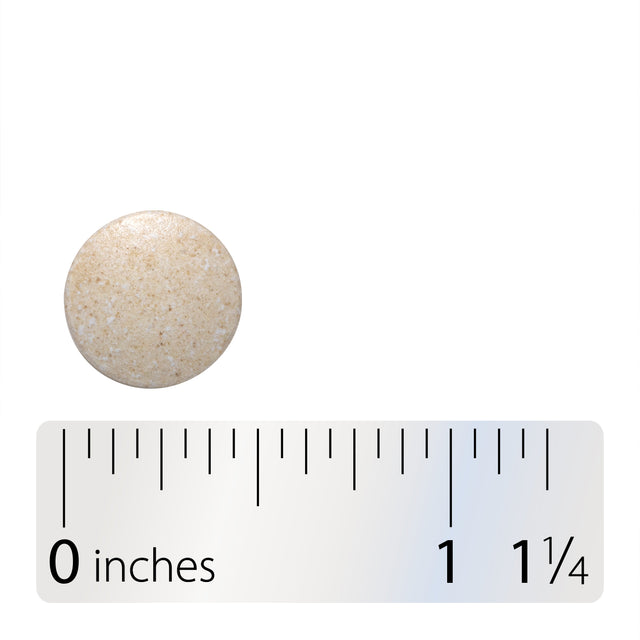 <{%360IMAGE8_04250%}>Nature's Way® | Mega-Zyme - Tablet and ruler