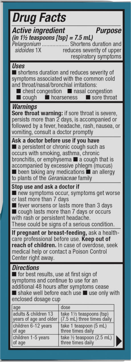 <{%360IMAGE5_15793%}>Nature's Way® | Umcka Cold Relief Syrup - right side of pack