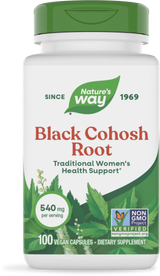 <{%PRIMARY_10500%}>Nature's Way® | Black Cohosh Root, 100 capsules