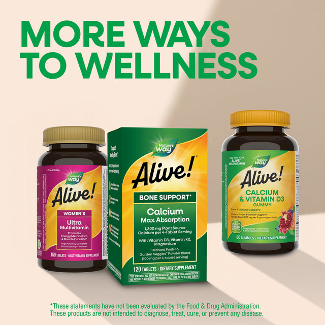 <{%MAIN17_15838%}>Nature's Way® | Alive! Calcium Bone Support