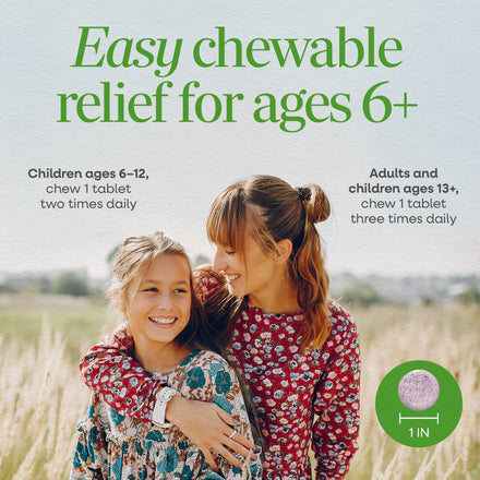 Umcka® Allergy & Sinus Relief Chewables Supplement Facts