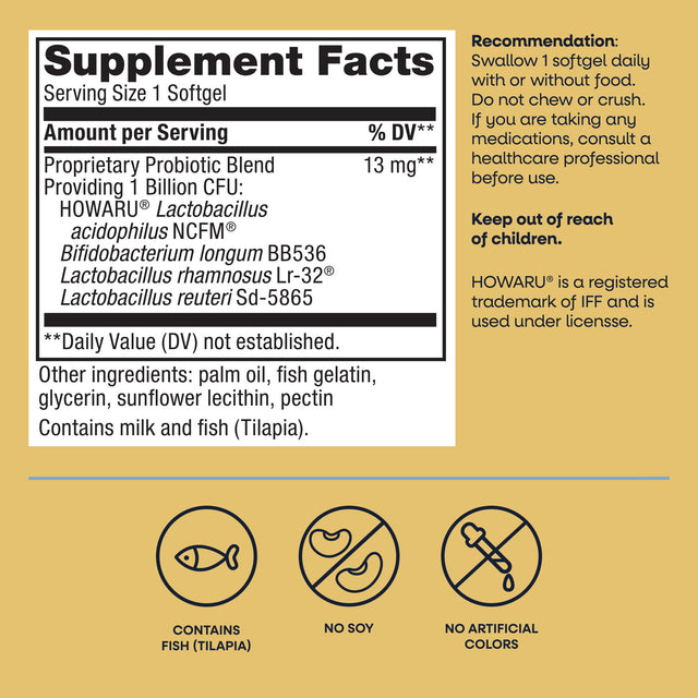 <{%MAIN10_15770%}>Nature's Way® | Primadophilus Reuteri Pearls Probiotics