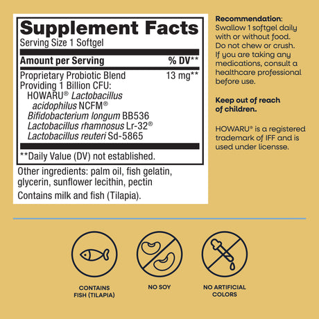 <{%MAIN4_15752%}>Nature's Way® | Primadophilus Reuteri Pearls Probiotics