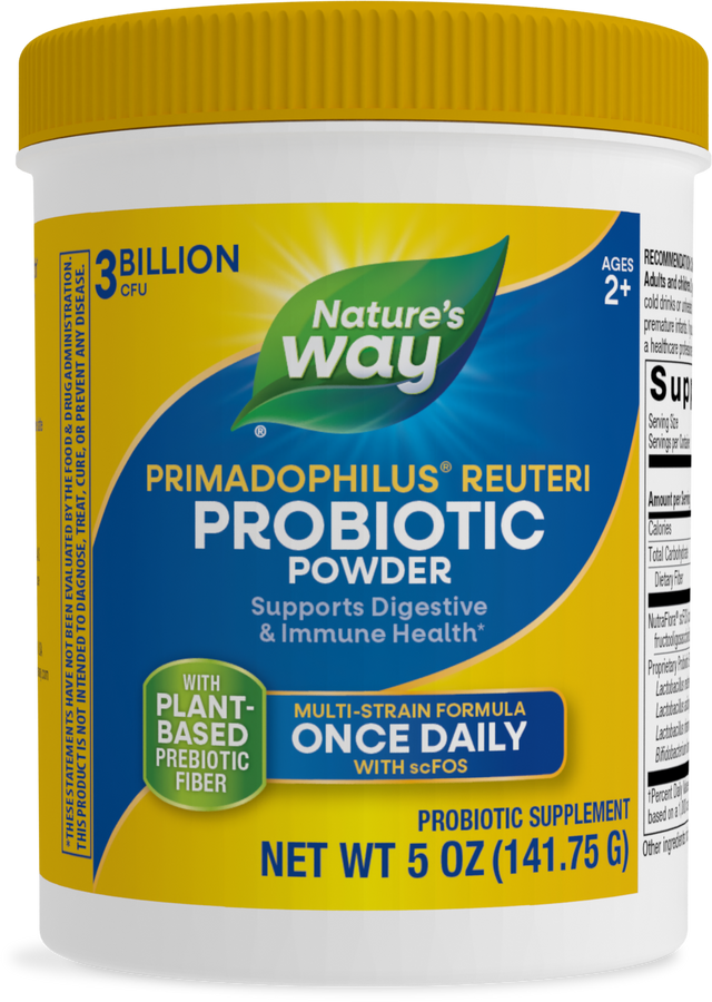 <{%PRIMARY_14241%}>Nature's Way® | Primadophilus Reuteri Probiotic Powder, 5 oz (142 g)
