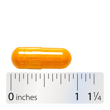 <{%360IMAGE4_10260%}>Nature's Way® | Turmeric Max Potency - Capsule and ruler