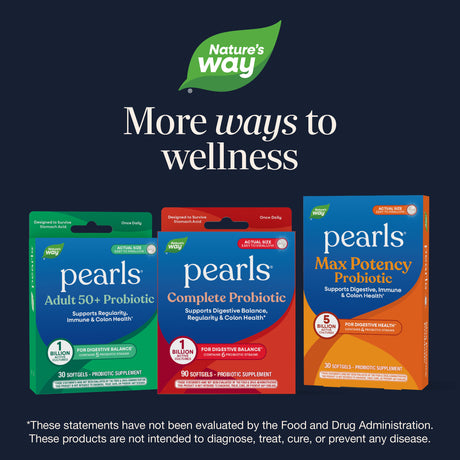 <{%MAIN13_04369%}>Nature's Way® | Pearls Complete Probiotic