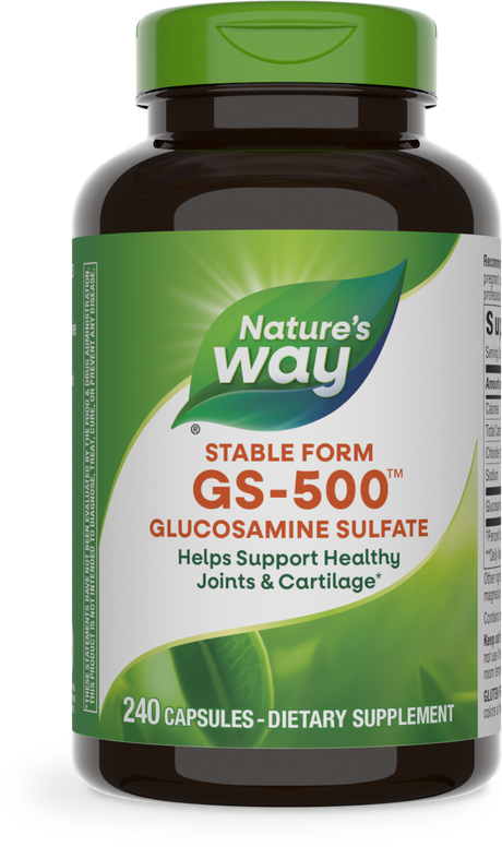 <{%PRIMARY_01787%}>Nature's Way® | GS-500 Glucosamine Sulfate, 240 capsules
