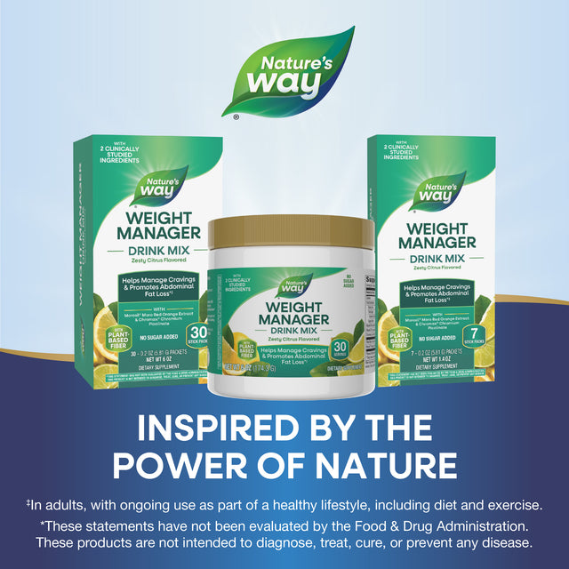 <{%MAIN9_14989%}>Nature's Way® | Weight Manager Drink Mix Powder