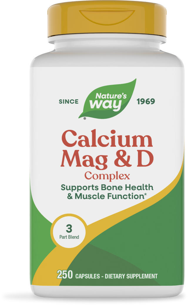<{%PRIMARY_41421%}>Nature's Way® | Calcium-Magnesium-Vitamin D, 250 capsules