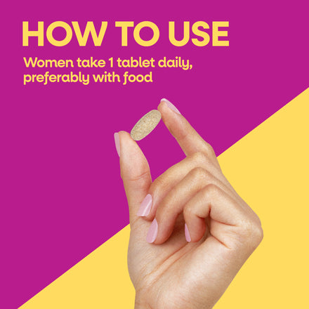 Alive!® Women's Complete Multivitamin Supplement Facts