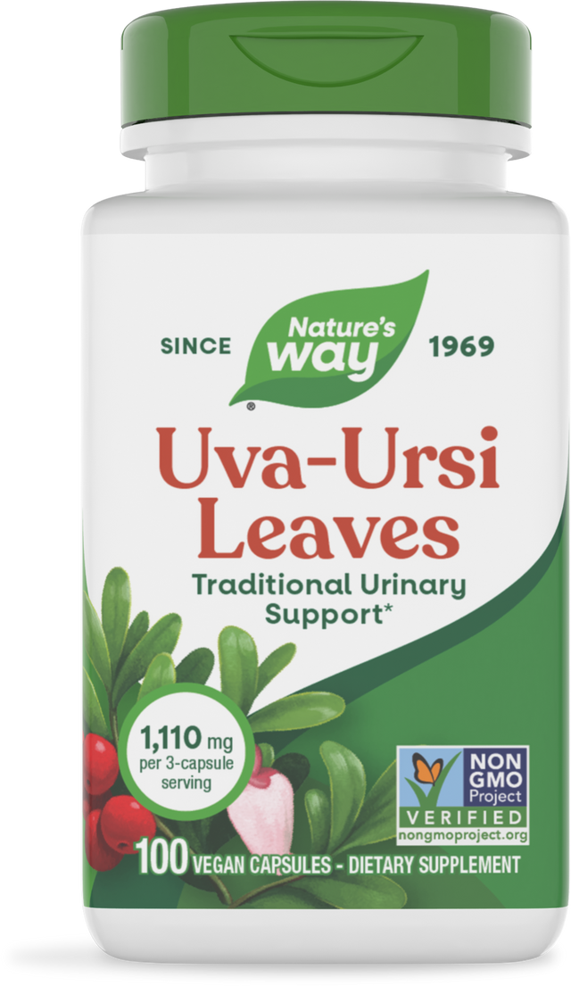 <{%PRIMARY_17600%}>Nature's Way® | Uva Ursi Leaves, 100 capsules