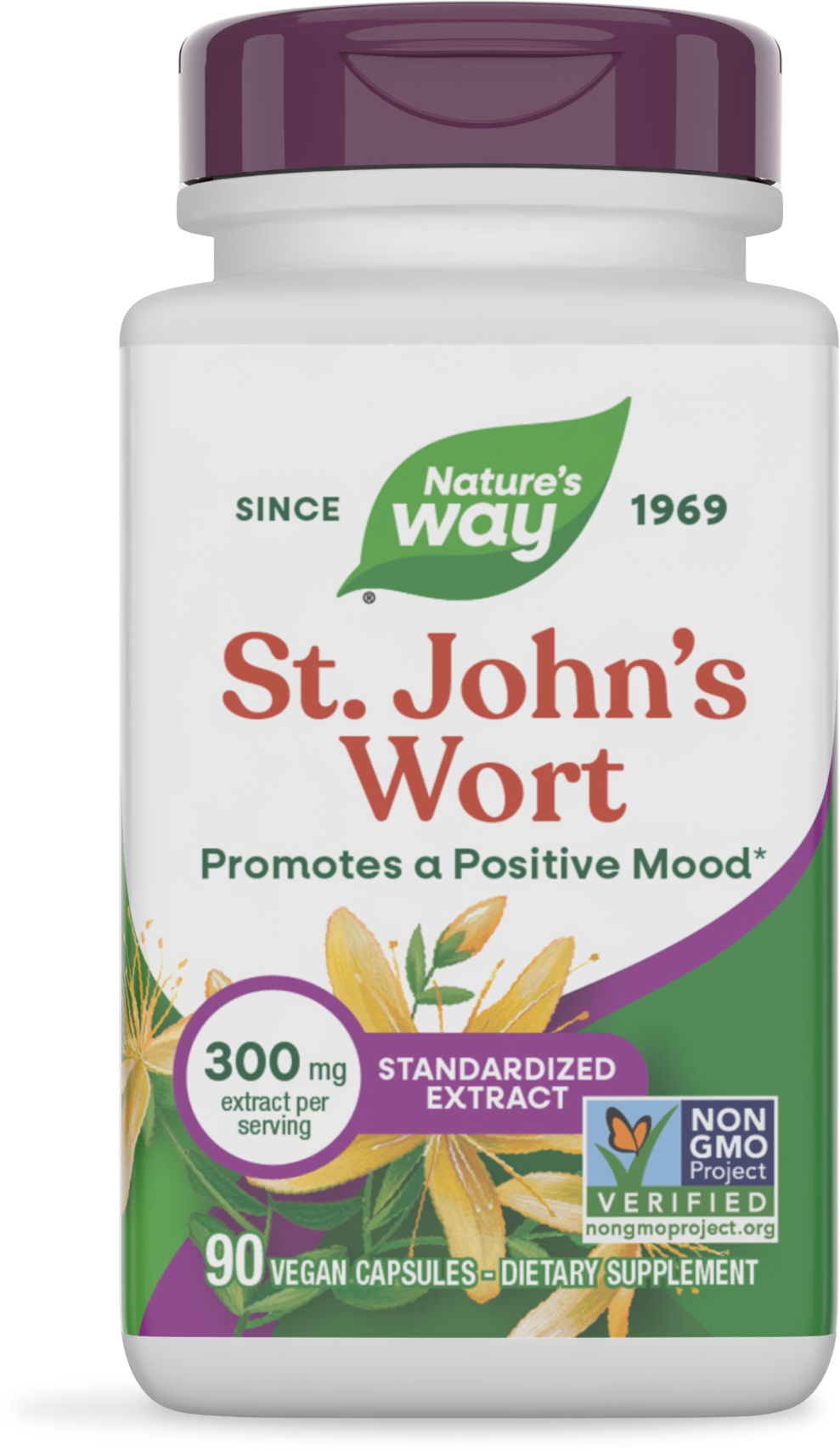 <{%PRIMARY_63000%}>Nature's Way® | St. John's Wort, 90 capsules