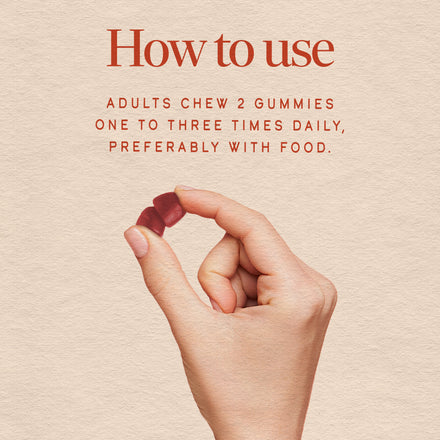 Organic Apple Cider Vinegar Gummies Supplement Facts