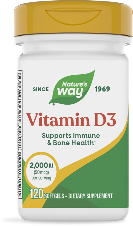 <{%PRIMARY_15590%}>Nature's Way® | Vitamin D3, 120 softgels
