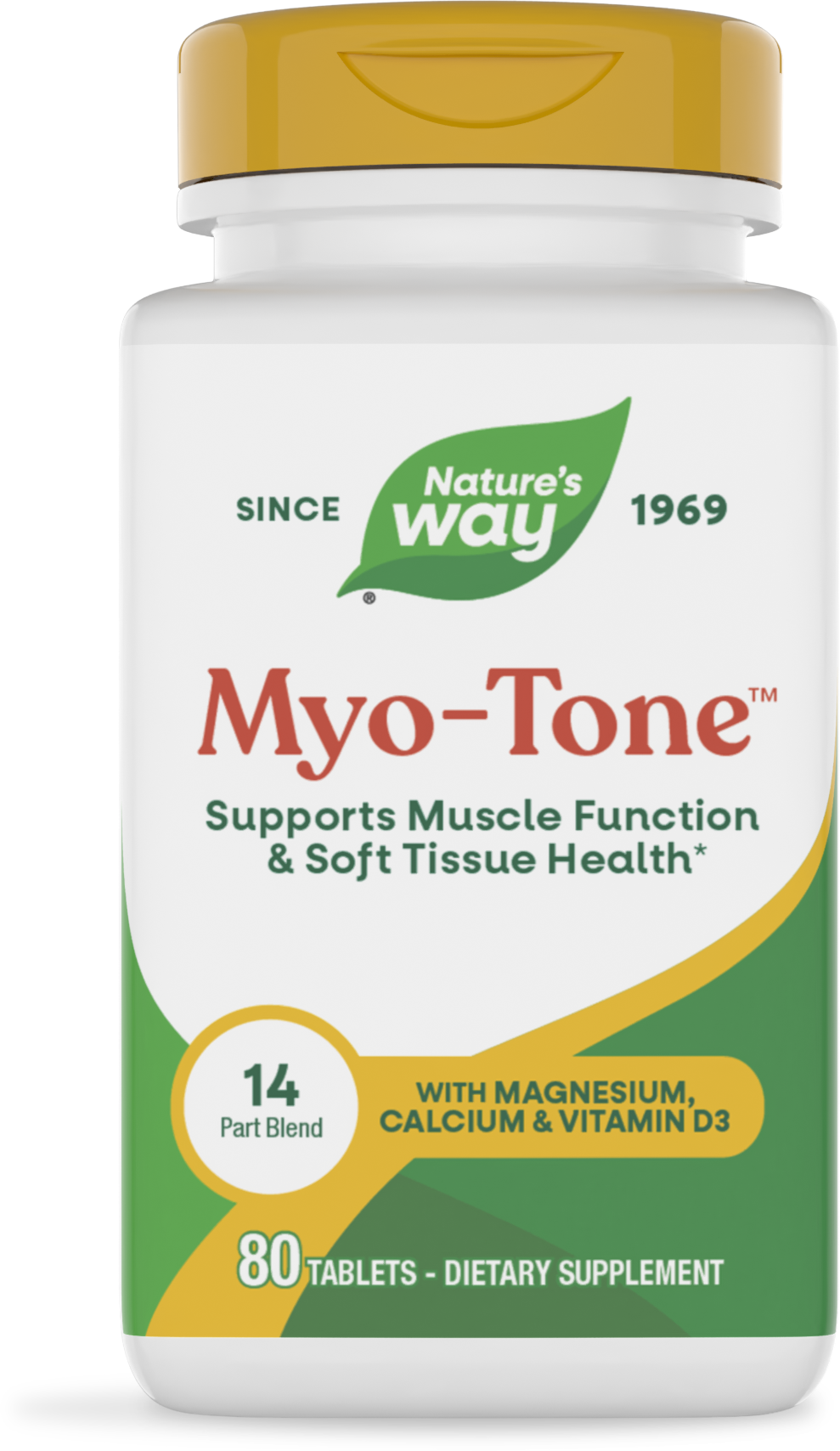 <{%PRIMARY_01558%}>Nature's Way® | Myo-Tone, 80 tablets