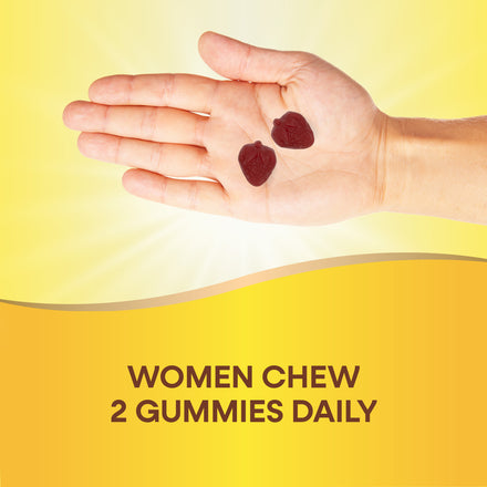Alive!® Zero Sugar Women's Gummy Multivitamin Supplement Facts