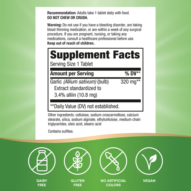 <{%MAIN11_08503%}>Nature's Way® | Garlinase 5000