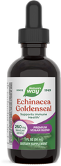 <{%PRIMARY_14663%}>Nature's Way® | Echinacea Goldenseal Premium Blend, 1 fl oz (30 ml)