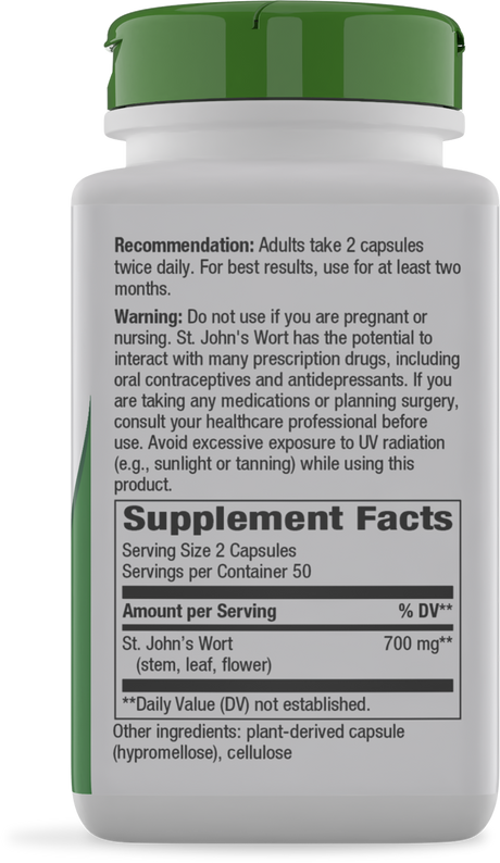 <{%360IMAGE5_17300%}>Nature's Way® | St. John's Wort Herb - right side of pack