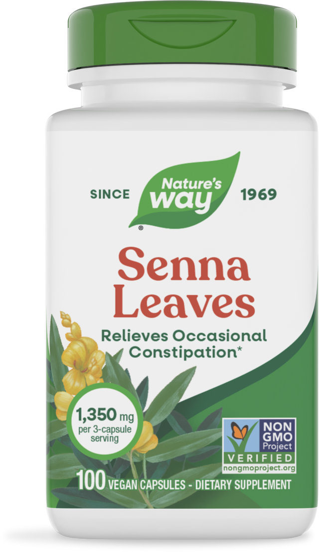 <{%PRIMARY_17000%}>Nature's Way® | Senna Leaves, 100 capsules