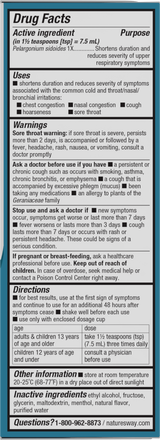 <{%360IMAGE13_15792%}>Nature's Way® | Umcka ColdCare Syrup - right side of pack