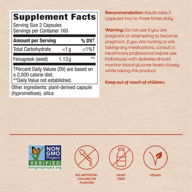 <{%MAIN18_11924%}>Nature's Way® | Fenugreek Seed