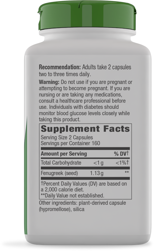 <{%360IMAGE9_11924%}>Nature's Way® | Fenugreek Seed - right side of pack