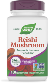 <{%PRIMARY_62700%}>Nature's Way® | Reishi Mushroom Standardized Extract, 100 capsules