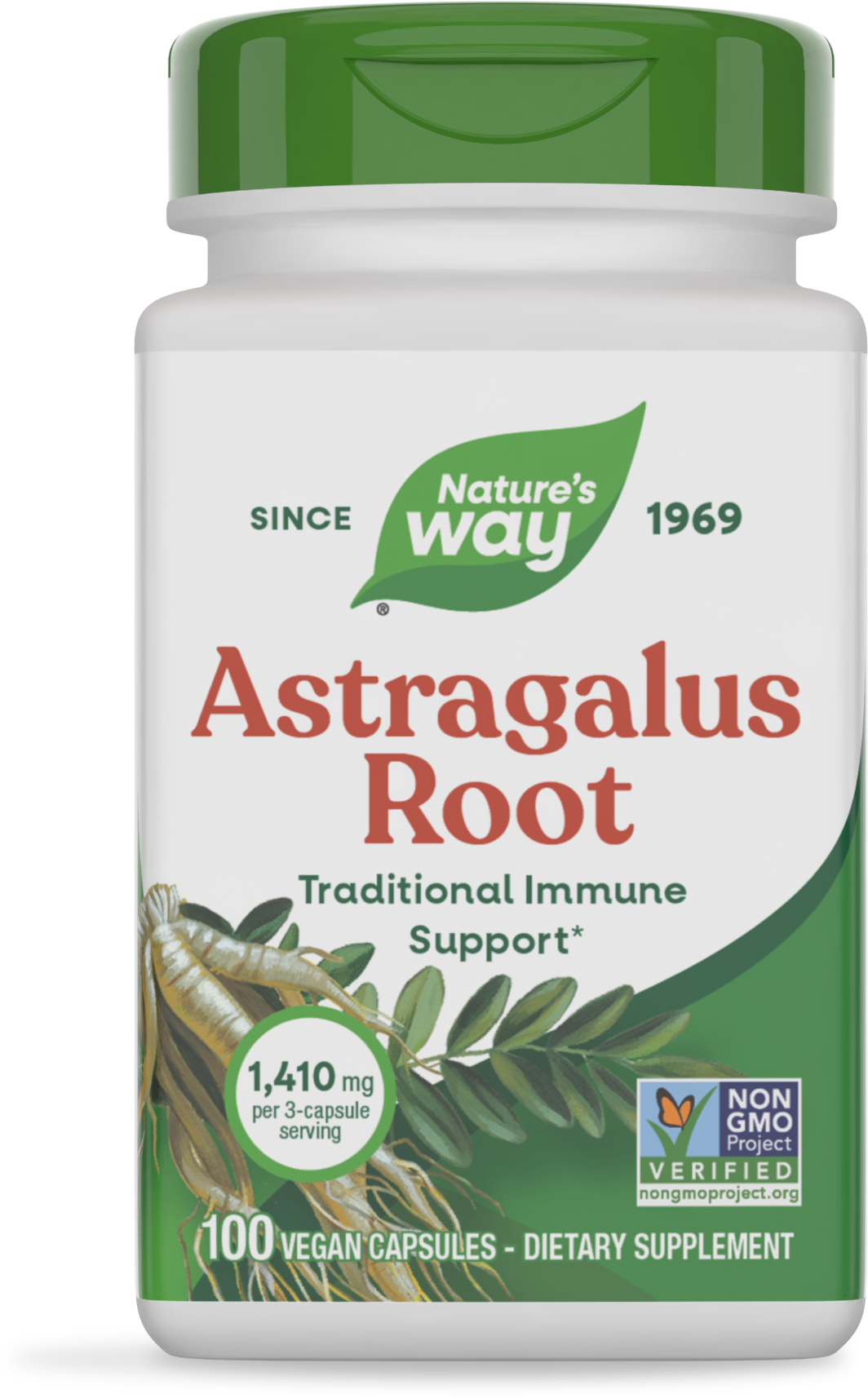 <{%PRIMARY_10180%}>Nature's Way® | Astragalus Root, 100 capsules